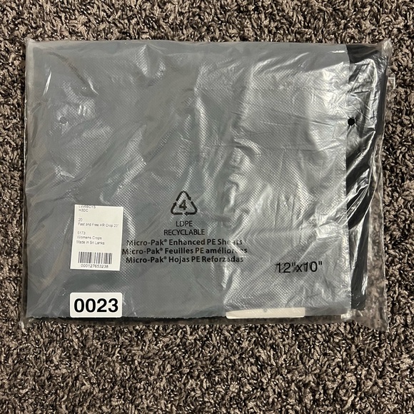 lululemon NWT Fast and Free HR Crop 23" Sz 20 Heritage 365 Camo Deep Coal Multi - Picture 7 of 7